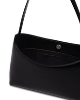 Black Alma Baguette Bag | PDP | Antonia