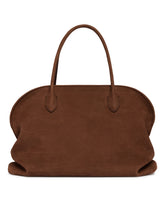 Brown Suede Agnes 12 Bag | PDP | Antonia