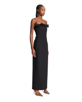 Black Strapless Cocktail Dress | PDP | Antonia