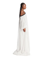 White Cotton Long Dress | PDP | Antonia