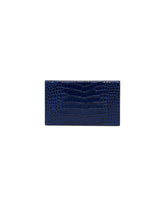 Blue Croco Clutch | PDP | Antonia