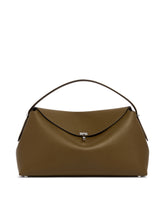 Green T-Lock Leather Bag | All | Antonia