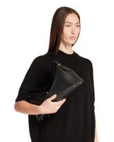 Black T-Lock Leather Bag | PDP | Antonia