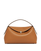Beige T-Lock Top Handle Bag - Women's handbags | PLP | Antonia
