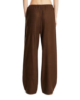Brown Monogram Pants | PDP | Antonia