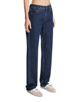 Blue Straight-Leg Jeans | PDP | Antonia