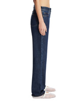 Blue Straight-Leg Jeans | PDP | Antonia