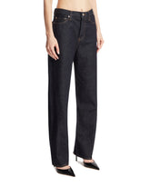 Dark Blue Straight-Leg Jeans | PDP | Antonia