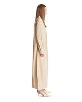 Beige Parachute Silk Dress | PDP | Antonia
