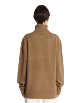 Beige Turtleneck Sweater | PDP | Antonia