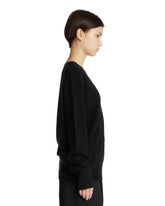 Black V-Neck Sweater | PDP | Antonia