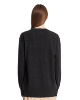Gray V-Neck Sweater | PDP | Antonia