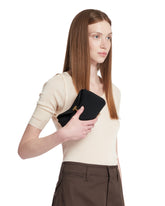 Black T-Lock Mini Clutch | PDP | Antonia