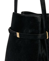 Borsa Belted In Cavallino Nera | PDP | Antonia