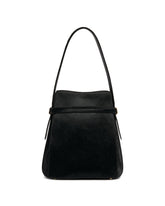 Borsa Belted In Cavallino Nera | PDP | Antonia