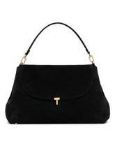 Black T-Lock Satchel Bag - Women's handbags | PLP | Antonia