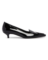 Black Kitten Heel Loafers | PDP | Antonia