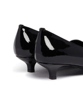 Black Kitten Heel Loafers | PDP | Antonia