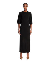 Black Wool Long Dress | All | Antonia
