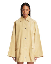 Beige Ribbed Cotton Jacket | PDP | Antonia