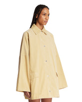 Beige Ribbed Cotton Jacket | PDP | Antonia