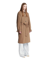 Beige Long Trench Coat. | PDP | Antonia