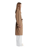 Beige Long Trench Coat. | PDP | Antonia