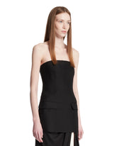 Black Top with Pockets | PDP | Antonia