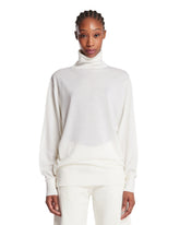 White Wool Turtleneck Sweater | All | Antonia