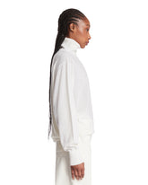 Maglione In Lana A Collo Alto Bianco | PDP | Antonia