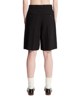 Black Tailored Bermuda Shorts | PDP | Antonia