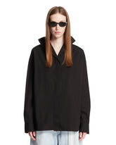 Black Oversized Shirt | PDP | Antonia