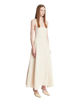 White Trapeze Dress | PDP | Antonia
