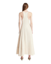 White Trapeze Dress | PDP | Antonia