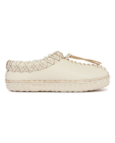 White Tasman Albite Slippers | PDP | Antonia