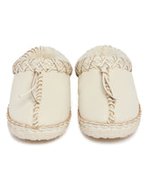 White Tasman Albite Slippers | PDP | Antonia