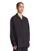 Overshirt Santiago In Seta Blu | PDP | Antonia