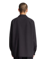 Overshirt Santiago In Seta Blu | PDP | Antonia