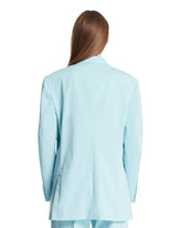 Blue Single-Breasted Blazer | PDP | Antonia