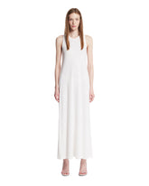 White Kate Cashmere and Cotton Dress | PDP | Antonia