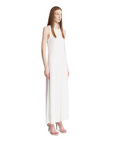 White Kate Cashmere and Cotton Dress | PDP | Antonia
