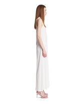White Kate Cashmere and Cotton Dress | PDP | Antonia
