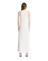 White Kate Cashmere and Cotton Dress | PDP | Antonia
