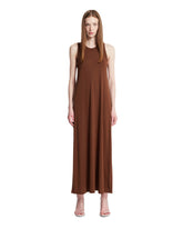 Brown Kate Cashmere and Cotton Dress | PDP | Antonia