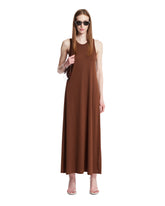 Brown Kate Cashmere and Cotton Dress | PDP | Antonia