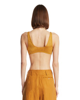 Bra Nikki In Seta Arancione | PDP | Antonia