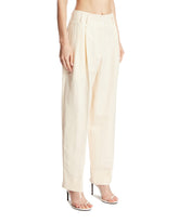 White Diane Trousers | PDP | Antonia