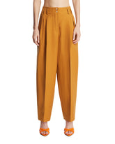 Orange Diane Trousers | PDP | Antonia