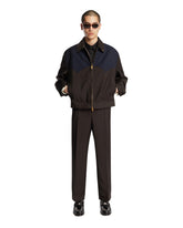 Brown Wool-Mohair Regular Formal Pants | PDP | Antonia