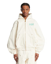 White Juggernaut Workwear Sweatshirt | PDP | Antonia